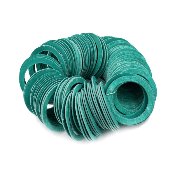 Упаковка прокладок 100ШТ ПАРОНІТ ЗЕЛЕНИЙ 1/2 10*19