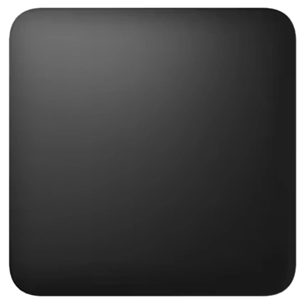 Кнопка Ajax SoloButton (1-gang/2-way) [55] black