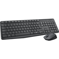 Комплект (клавиатура, мышь) беспроводной Logitech MK235 ENG/UKR Grey (920-007931)