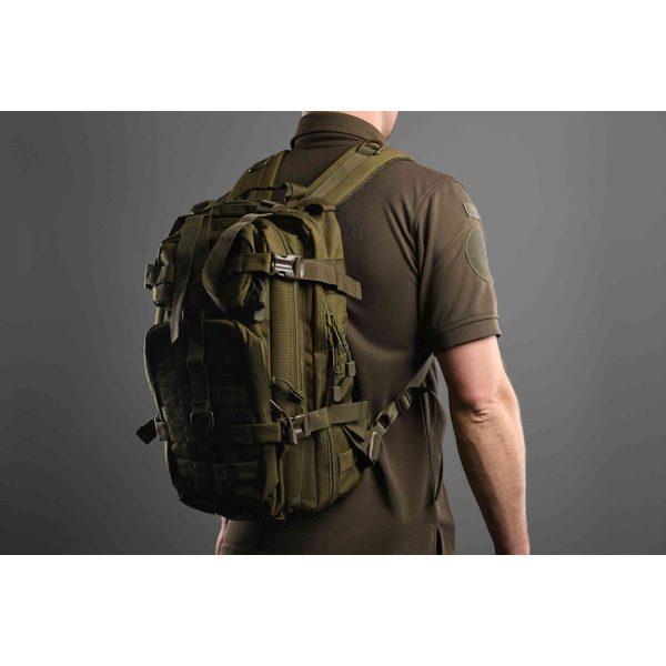 Тактичний рюкзак 25L, 2Е, хакі (2E-MILTACBKP-25L-OG)