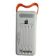 Повербанк Bilitong S-13, Solar Charge, Cable Micro/iPhone/TypeC, 60000 mAh White