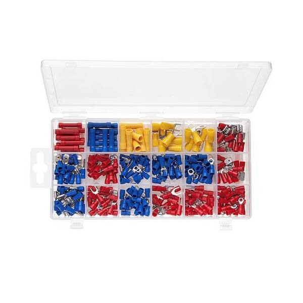 Коннектори обтискні 270шт, ізольовані для автомобільної електропроводки INTERTOOL TC-9011