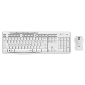 Комплект (клавiатура, миша) бездротовий Logitech MK295 Combo White (920-009824)