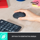 Комплект (клавиатура, мышь) беспроводной Logitech MK295 Combo Black (920-009800)