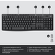 Комплект (клавиатура, мышь) беспроводной Logitech MK295 Combo Black (920-009800)