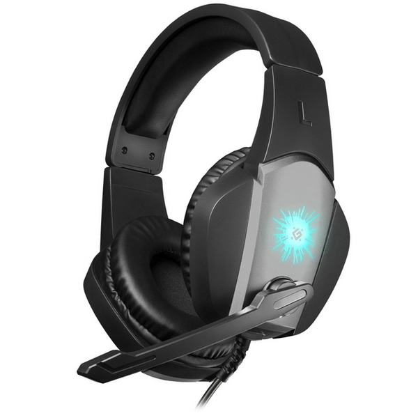 Навушники DEFENDER X-Skull чорно-сіра, 2.1 м (64585)