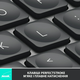Клавиатура беспроводная Logitech MX Keys Mini Wireless Illuminated Graphite (920-010498)