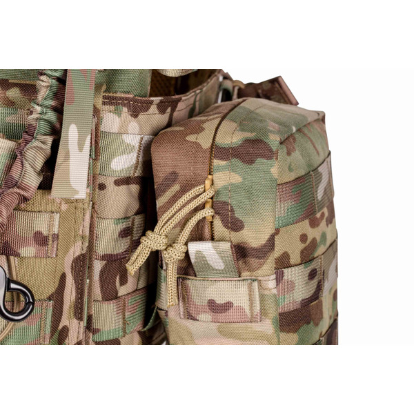 Плитоноска з підсумками Тип1, 2Е, Молле, камуфляж (2E-MILPLACARR1-MC)