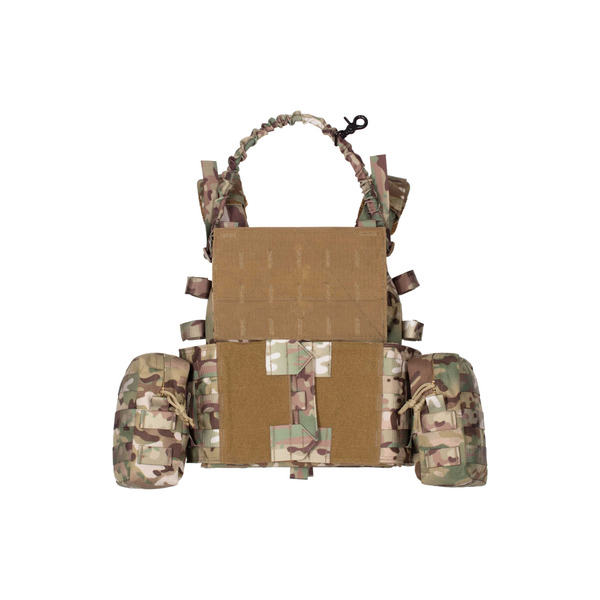 Плитоноска з підсумками Тип1, 2Е, Молле, камуфляж (2E-MILPLACARR1-MC)