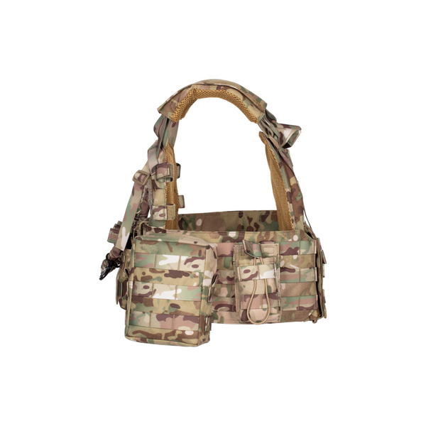 Плитоноска з підсумками Тип1, 2Е, Молле, камуфляж (2E-MILPLACARR1-MC)