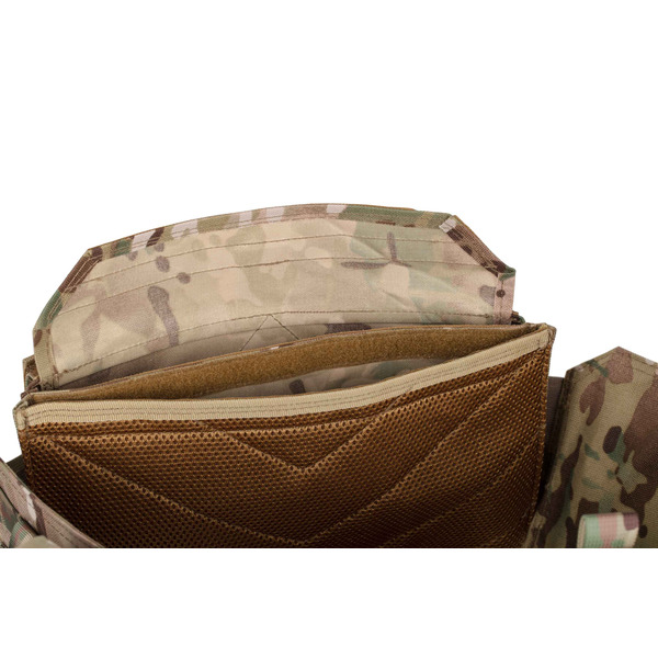 Плитоноска з підсумками Тип1, 2Е, Молле, камуфляж (2E-MILPLACARR1-MC)