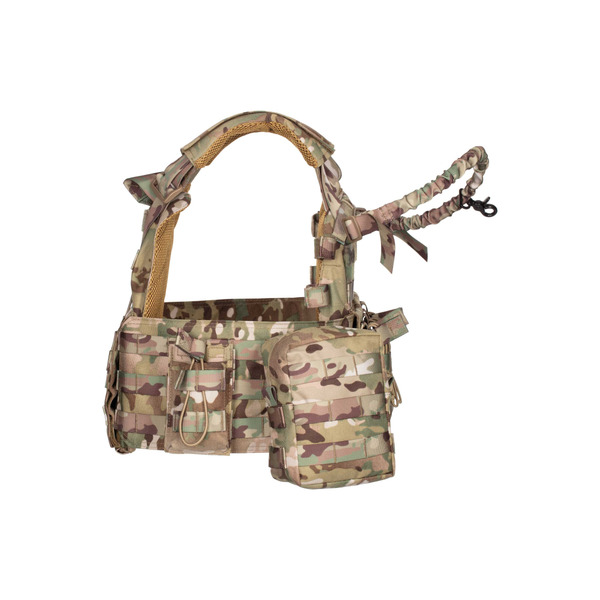 Плитоноска з підсумками Тип1, 2Е, Молле, камуфляж (2E-MILPLACARR1-MC)