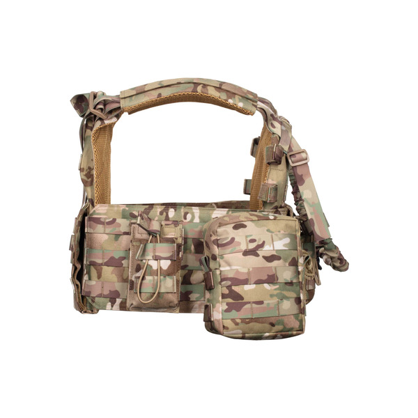 Плитоноска з підсумками Тип1, 2Е, Молле, камуфляж (2E-MILPLACARR1-MC)