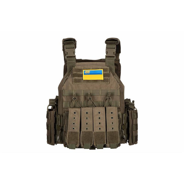 Плитоноска Combat Тип 3, 2Е, зелена (2E-MILPLACARTYPE3-YC-OG)