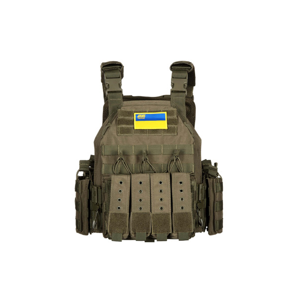 Плитоноска Combat Тип 3, 2Е, зелена (2E-MILPLACARTYPE3-YC-OG)