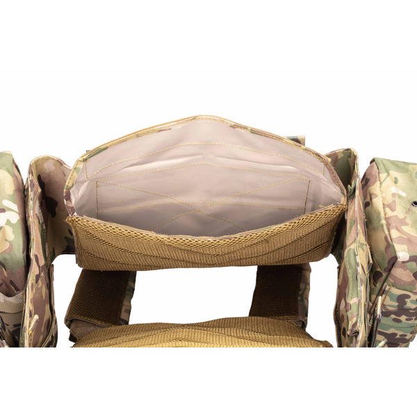 Плитоноска Тип 5 з боковим захистом, 2Е, камуфляж (2E-MILPLACARTYPE5-Y2-CC)