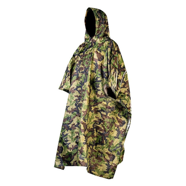 Дощовик тент Neo Tools CAMO, 3в1, поліестер 210D