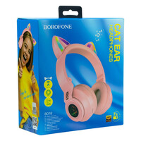 Навушники Borofone BO18 Pink