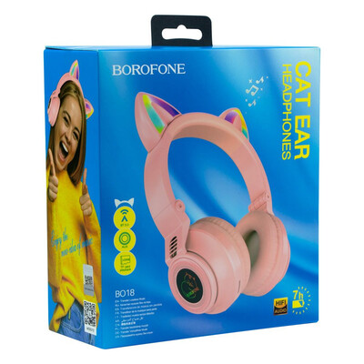 Навушники Borofone BO18 Pink