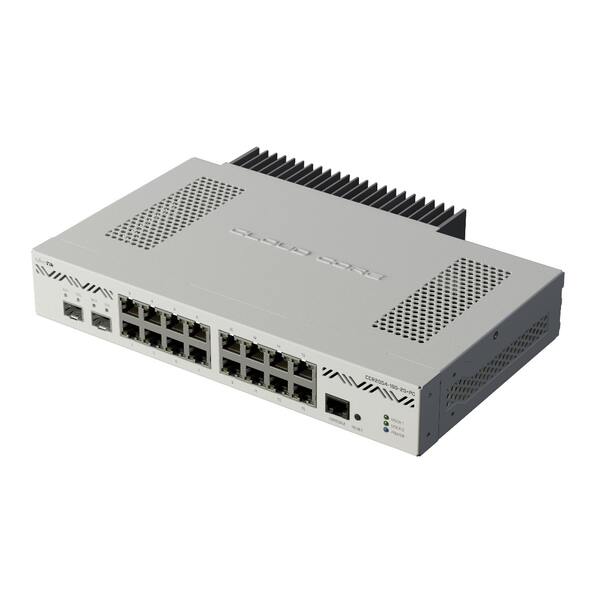 Бездротовий маршрутизатор (роутер) MikroTik CCR2004-16G-2S+PC