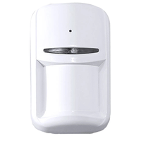 U-Prox PIR Combi White Бездротовий комбінований сповіщувач руху та розбиття скла з імунітетом до тварин