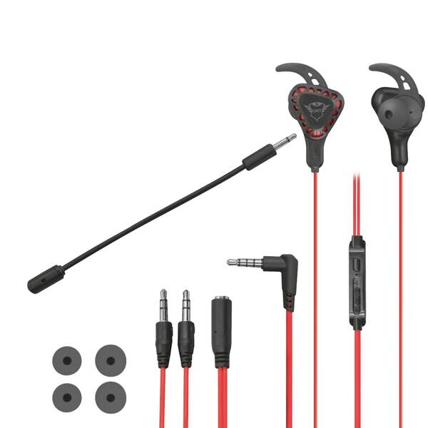 Наушники Trust GXT 408 Cobra Multiplatform 3.5mm Red (23029_TRUST)