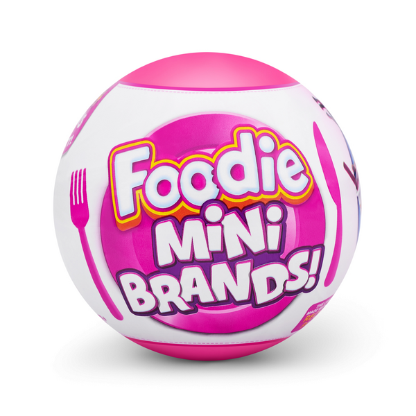 Ігровий набір ZURU MINI BRANDS FOODIE Фігурки-сюрприз в шарі 5 шт. в асортименті