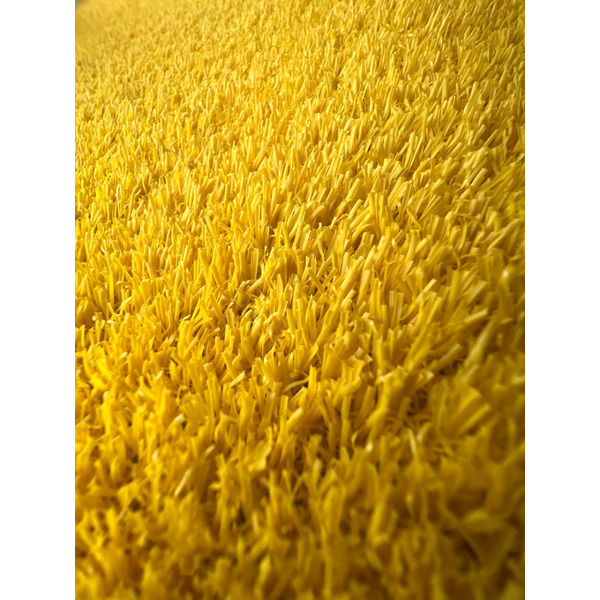 Назва товару: Спортивна штучна трава Congrass Collor turf  Жовтий 15 мм 4м