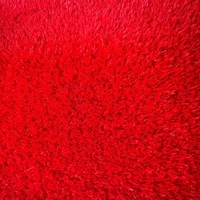 Спортивная искусственная трава congrass Collor turf Красный 15 mm 4m