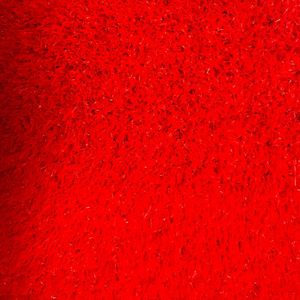 Спортивна штучна трава congrass Collor turf  Червоний 15 mm 4m