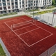 Спортивна штучна трава congrass Collor turf  Червоний 15 mm 4m