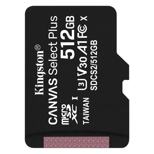 Карта пам`яті Kingston Canvas Select Plus SDCS2/512GBSP