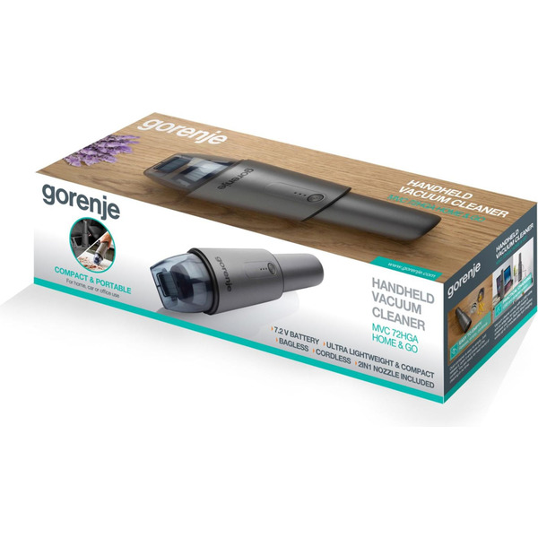 Бездротовий ручний пилосос Gorenje MVC72HGA