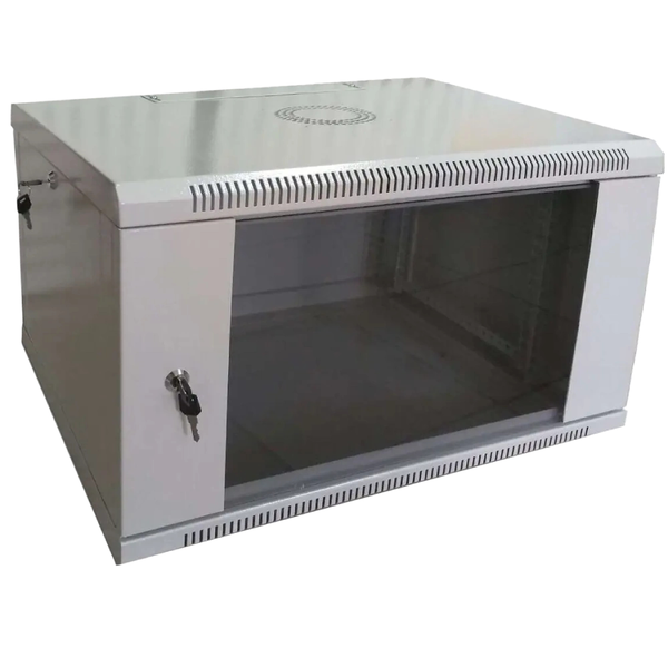 Шафа коммутаційна настінна 4U 600x600 розбірна Hypernet WMNC66-4U-FLAT