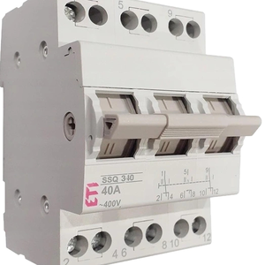 Перемикач навантаження ЕТІ SSQ 340 "1-0-2", 3p 40A