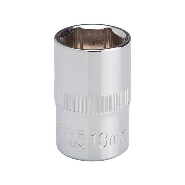 Головка шестигранна 3/8", 13мм, Cr-V. STORM INTERTOOL ET-0413