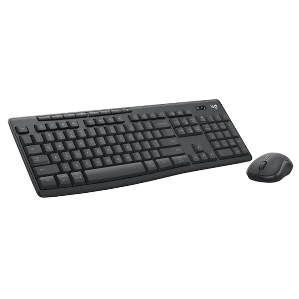 Комплект (клавіатура, миша) бездротовий Logitech MK370 Graphite (920-012077)