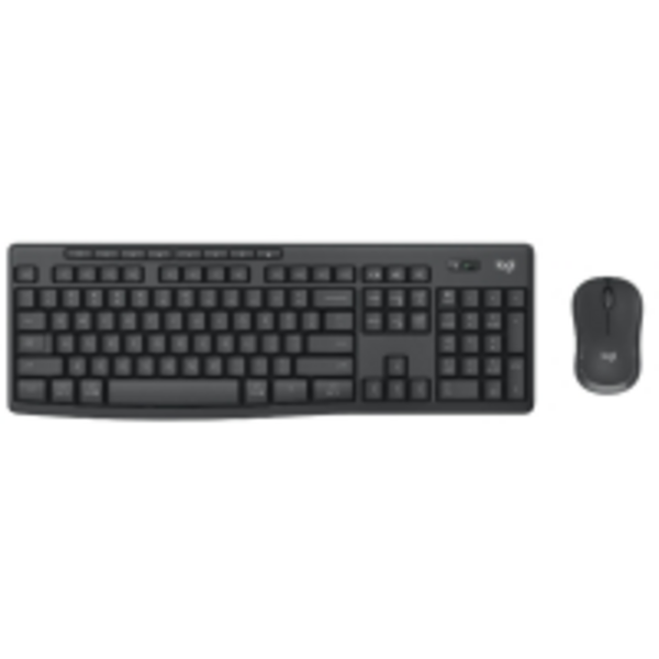 Комплект (клавіатура, миша) бездротовий Logitech MK370 Graphite (920-012077)