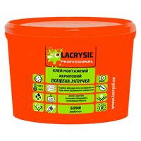Клей акриловий LACRYSIL  СКАЖЕНА ЛИПУЧКА Білий / 1.2 kg