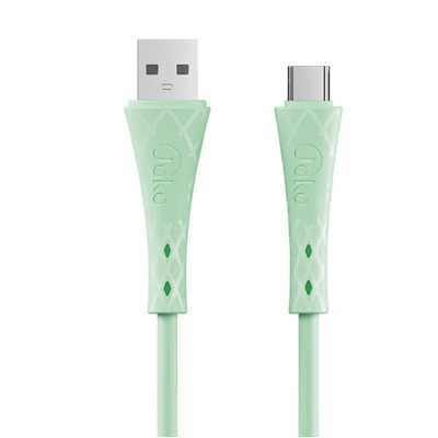 КабельJoko DL-28 Type-C, 1m, 2.4A, Green