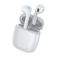 Навушники Baseus Encok True Wireless Earphones W04 (2022 Edition) White