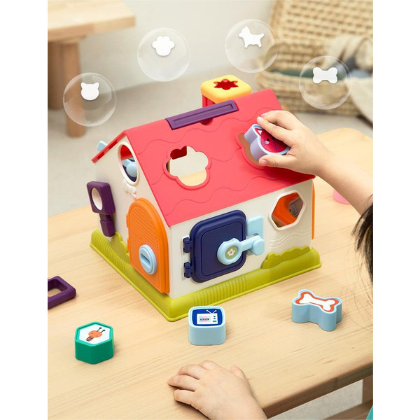 Развивающий сортировщик Beiens Детский домик (YZ136)