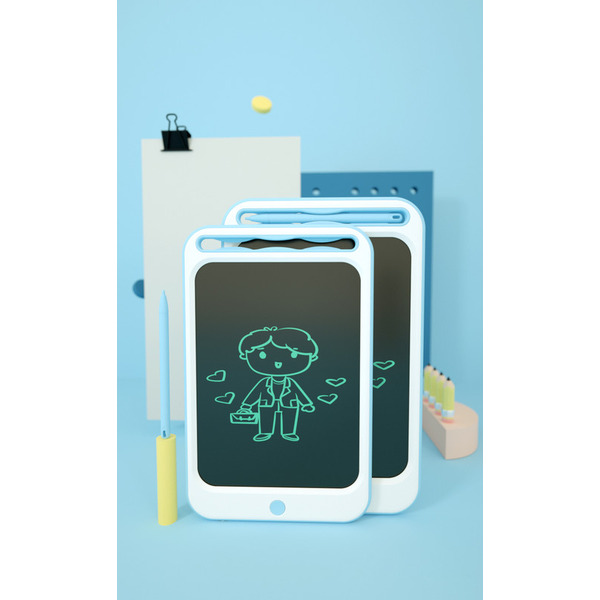 Детский LCD планшет для рисования Beiens 10″ (ZJ16blue) голубой
