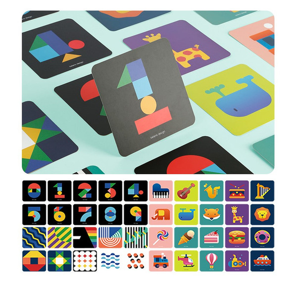 Набір дитячих розвиваючих карток Beiens (ZJ50)