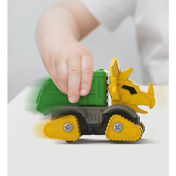Конструктор Beiens Динозавр желтый (самосвал) (QL3106C)