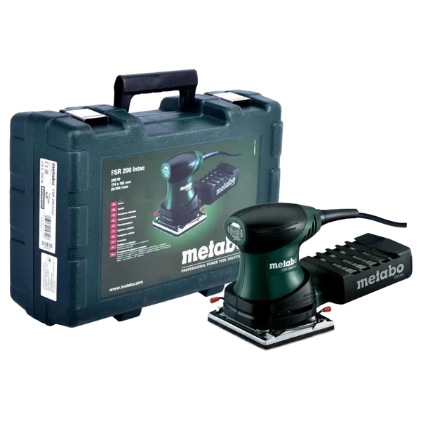 Вібраційна шліфувальна машина Metabo FSR 200 Intec (600066500)