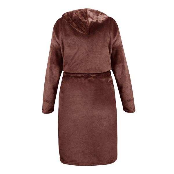 Текстиль банний SOHO Халат фліс., розмір M Lavender cappuccino з кап.