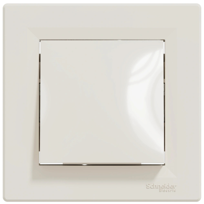 Перемикач одноклавішний самозатискний Schneider Electric Asfora EPH0400123