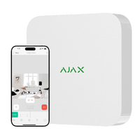Ajax NVR (16ch) (8EU) white Мережевий відеореєстратор