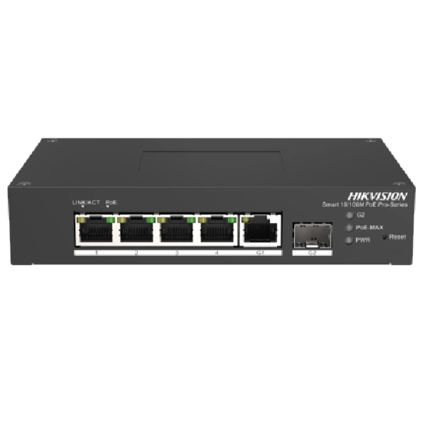 Керований 4-портовий комутатор PoE 10/100 Мбіт/с